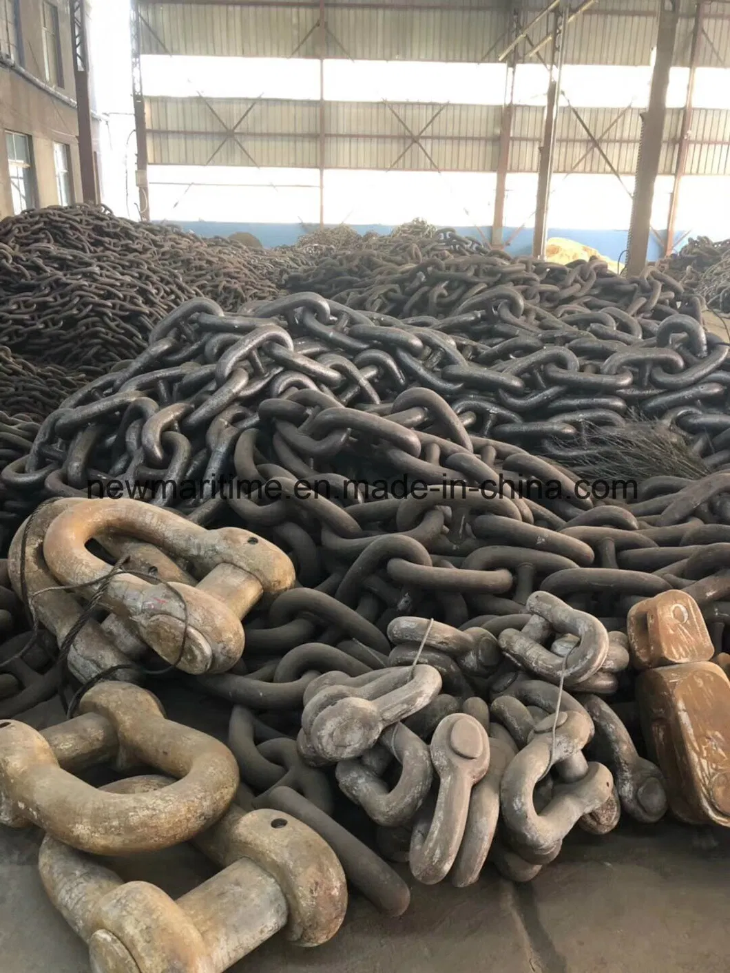 Stud Link Anchor Chain Galvanized Anchor Chain with Certificates