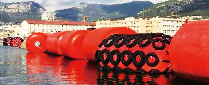 Sunhelm Ever-Guard Navy PE EVA Foam Filled Fender with Reinforcement Layer