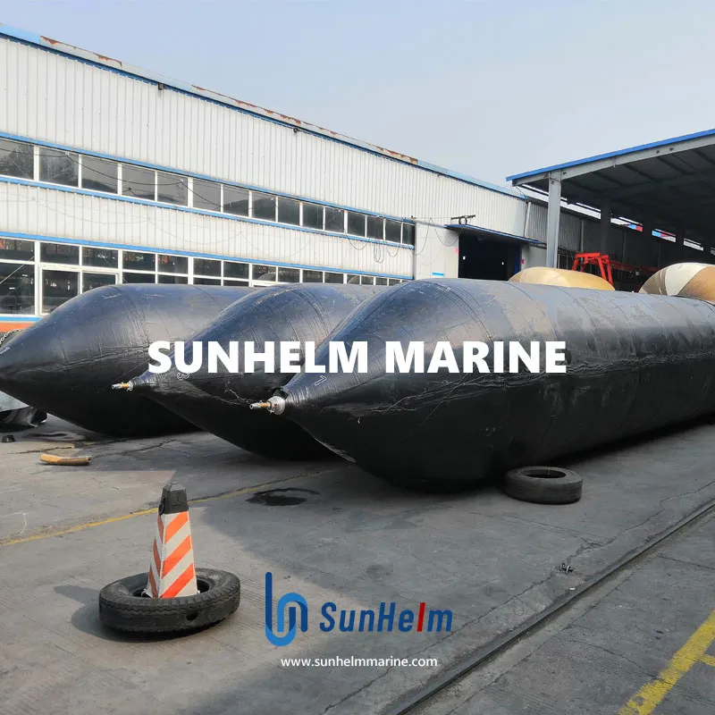 Sunhelm Marine 50kpa 80kpa Rubber Air Balloon Ship Launching Airbag Price