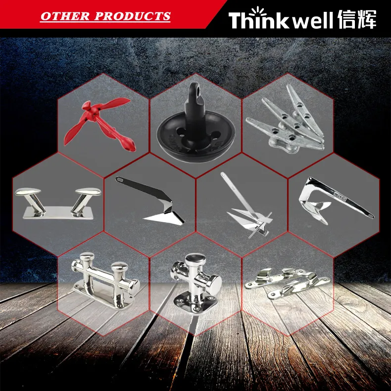 Type B Hot Dipped Galvanized Grapnel Folding Anchor