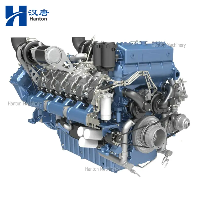 Weichai Baudouin diesel engine 12M33 series for marine ship and boat