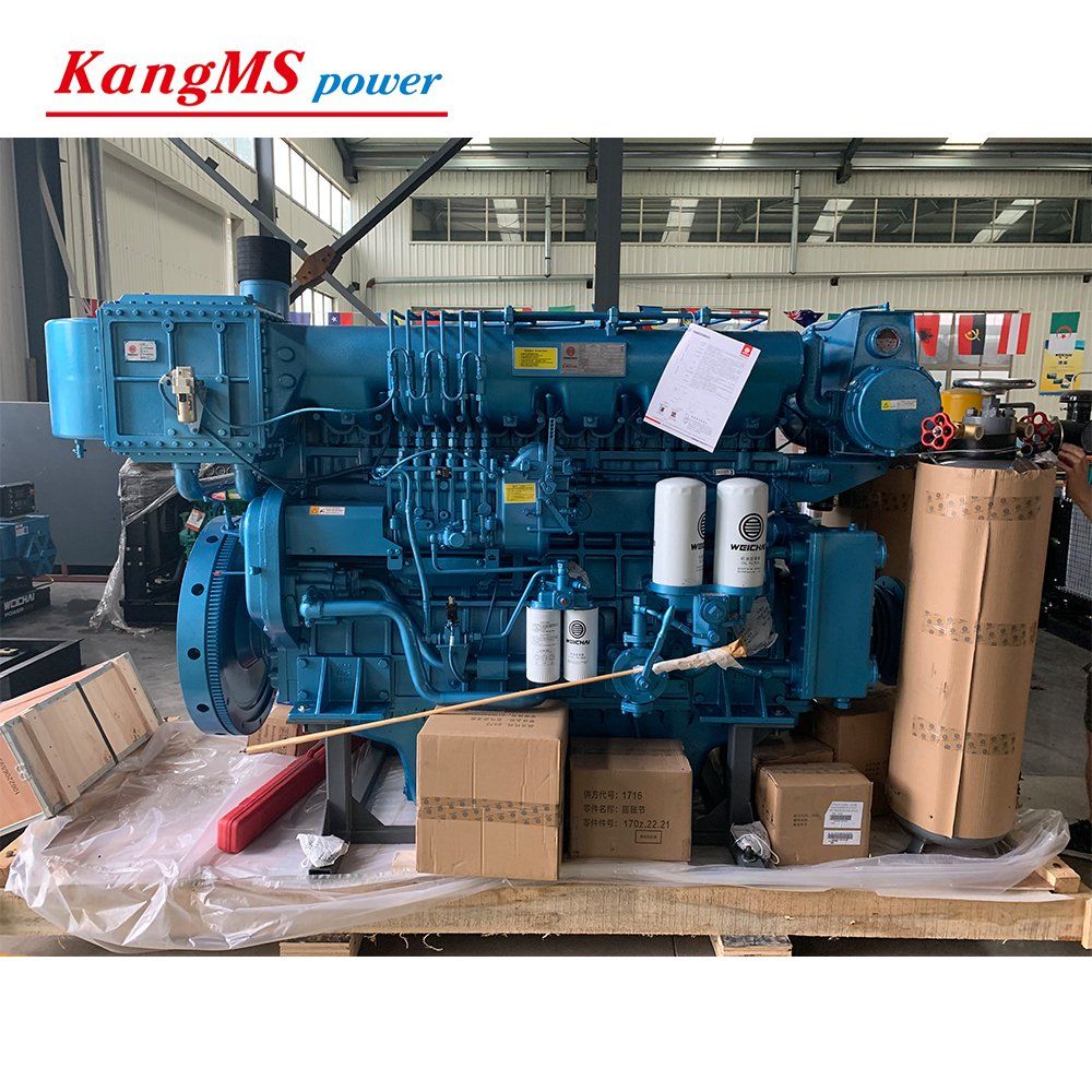 Weichai R6160 Upgrade Marine Engine 750HP 1500rpm with Csc