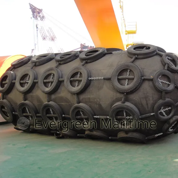 Yokohama Pneumatic Rubber Fenders Comply with ISO 17357, Certificated by Lr , ABS, CCS.